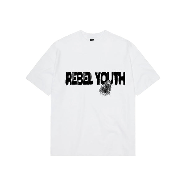 REBEL YOUTH T-SHIRT - WHITE