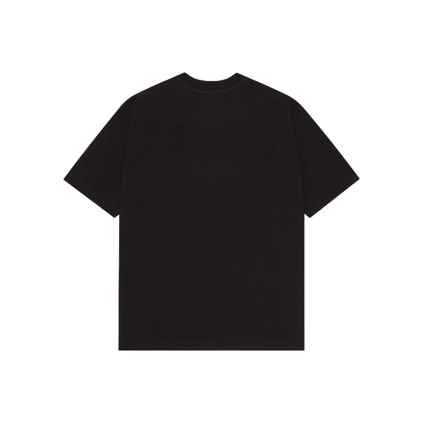 TRUMPET FLOWER T-SHIRT - BLACK